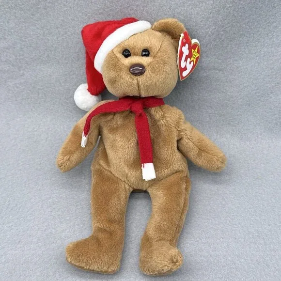 Christmas Holiday Plush Lot Penguin Teddy Bear Holly & Berry Bear Stuffed Toy TY - Picture 10 of 13